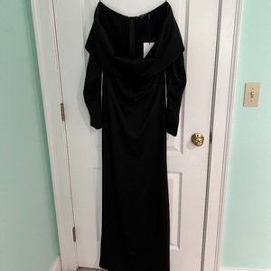 Theory Elegant Maxi Off the Shoulder Gown (NWT)